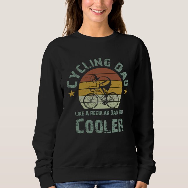 graphic tees Cycling Dad Like A Regular Dad But Co T Shirt (Framsida)