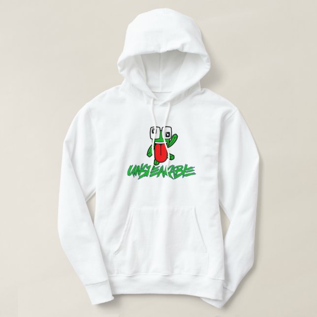 Graphic Unspeakables Classic Design Picture Anime  Hoodie (Design framsida)
