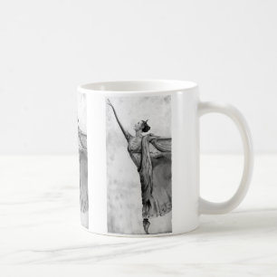 Graphite Ballerina Dancer Ballet Kaffemugg