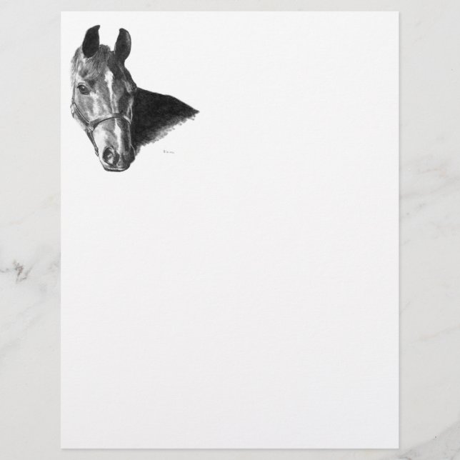 Graphite Horse Head (Framsida)