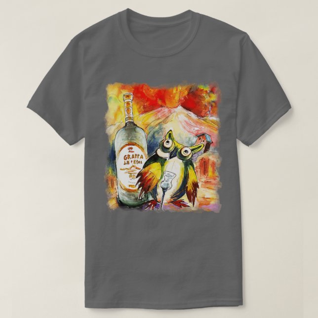 Grappa Dell Etna T Shirt (Design framsida)