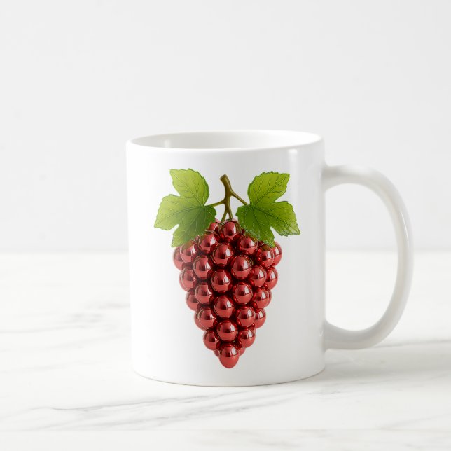 Grappe de raisin moderne kaffemugg (Höger)