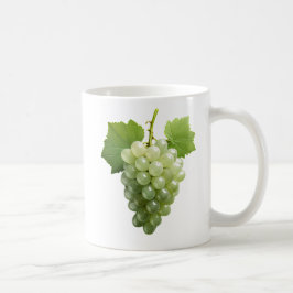 grappe de raisin réaliste kaffemugg