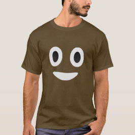 Grappig poep emoji t-shirt