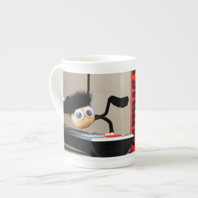 Grappige close up van 'Mission Impossible' Fubby Benporslin Mugg (Framsida vänster)