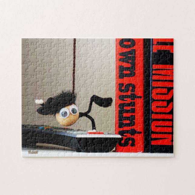 Grappige close up van 'Mission Impossible' Fubby Pussel (Horisontell)