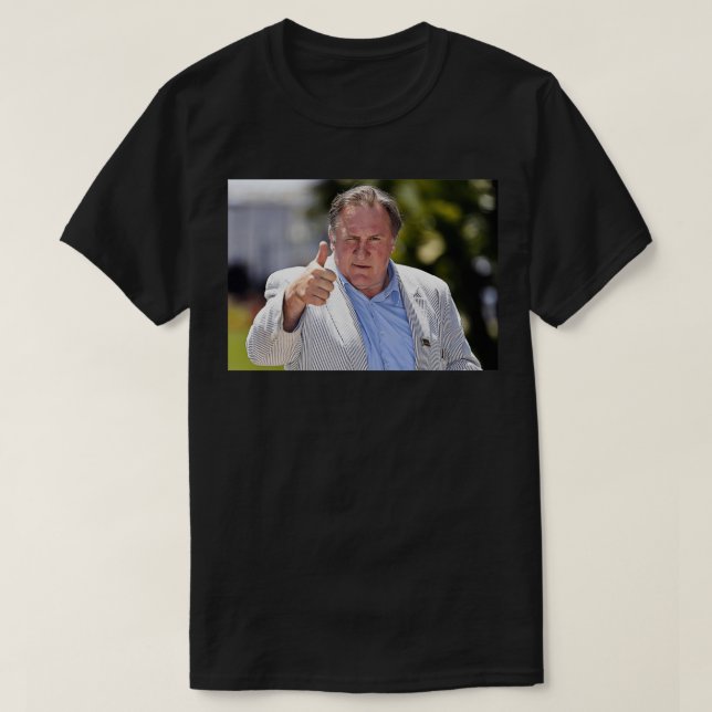 Grard Depardieu T Shirt (Design framsida)