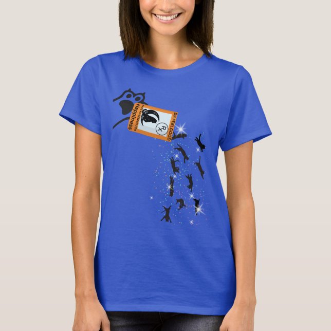 Grårecept Funny Kat T Shirt (Framsida)