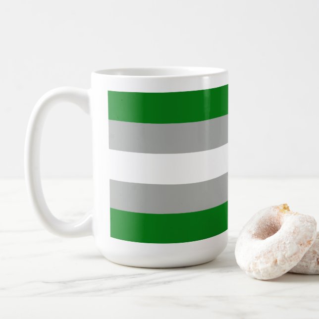 Gråromantisk stolthet kaffemugg (Med munk)