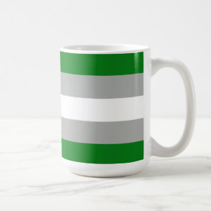 Gråromantiska Prideflagga Kaffemugg