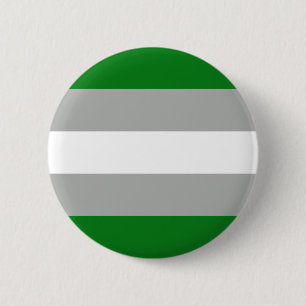 Gråromantiska stolthetsflagga knapp