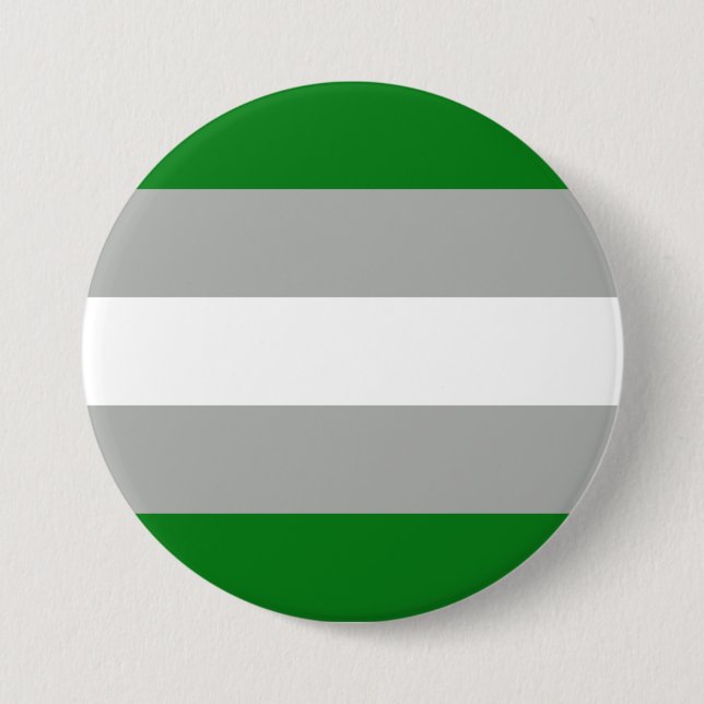 Gråromantiska stolthetsflagga knapp (Framsida)