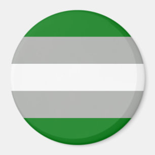 Gråromantiska stolthetsflagga magnet