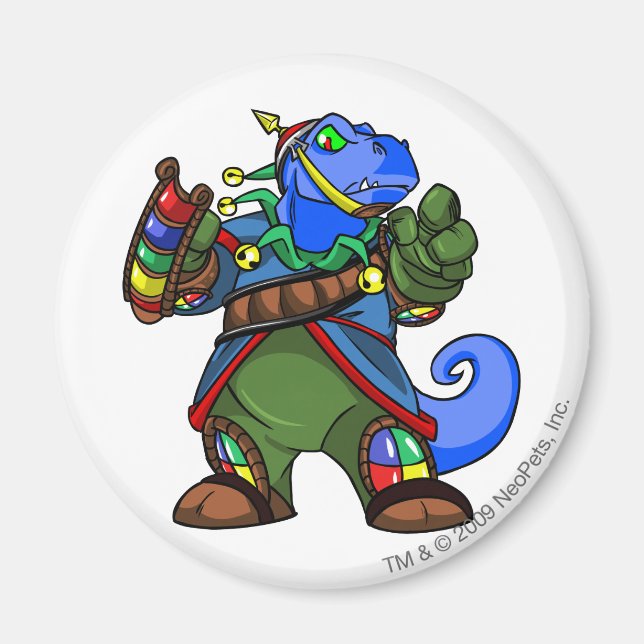 Grarrl Roo Island Player Magnet (Framsidan)