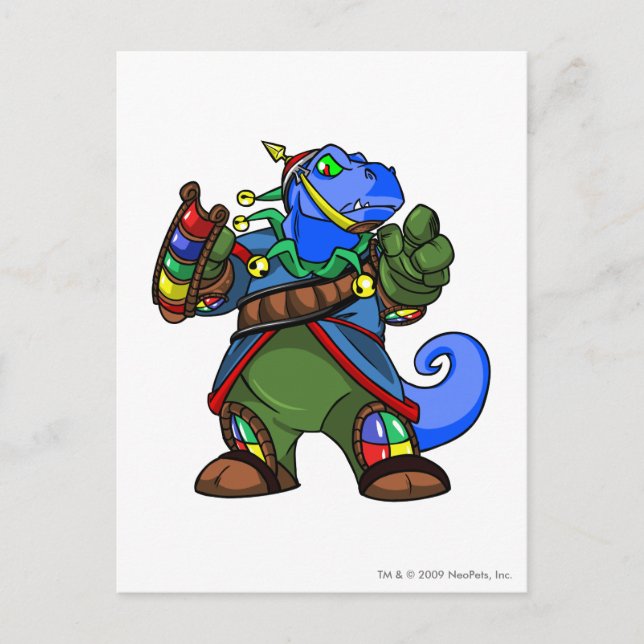 Grarrl Roo Island Player Vykort (Framsida)