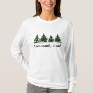 Gräs Bäck Band Kvinnors Långärmad T-shirt