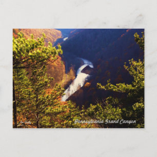 Gräs Bäck Gorge Overlook på Pa Grand Canyon Vykort