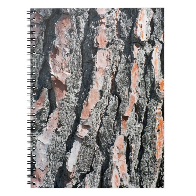 Gräs bark mönster anteckningsbok (Framsidan)