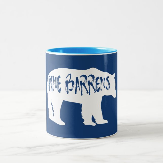 Gräs Barrens Bear Två-Tonad Mugg (Center)