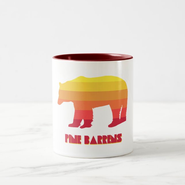 Gräs Barrens Bear Två-Tonad Mugg (Center)