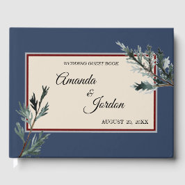 Gräs Blue Winter Wedding Guest Bok