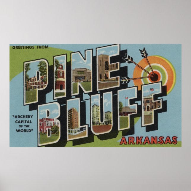 Gräs Bluff, Arkansas Poster (Framsidan)