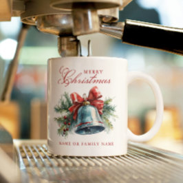 Gräs brunches och jul Bell God jul Kaffemugg