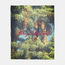 GRÄS COMB-julflottan Blanket Fleecefilt