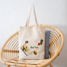 Gräs Cone Beside Candy Tote bags Tygkasse