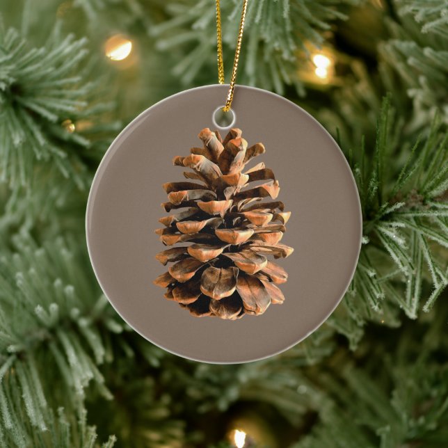 Gräs Cone Julgransprydnad Keramik (Träd)