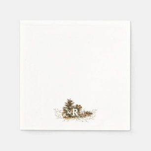 Gräs Cone Monogram Cocktail Pappersservett