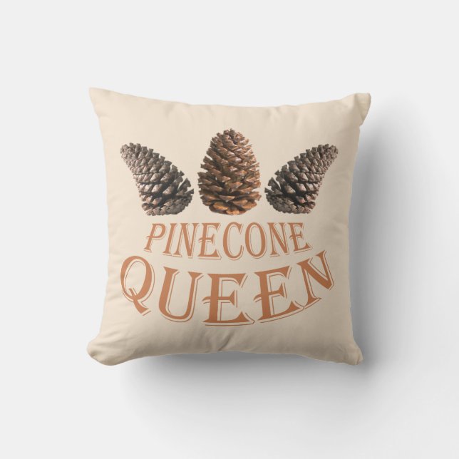 Gräs cone Queen Kudde (Framsida)
