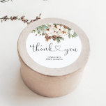 Gräs cone vinter Evergreen tack Runt Klistermärke<br><div class="desc">Gräs konvinter Evergreen tack för att du har tillgång till klassiskt Round Sticker Matching-artiklar! Kolla samlingen!</div>