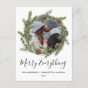 Gräs Cone Wandeans Fotojulkort Helg Vykort