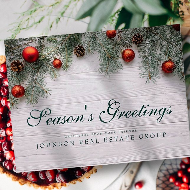 Gräs Cones jul | Säsongens Hälsning Vykort (Skapare uppladdad)