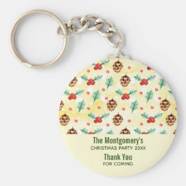 Gräs Cones och Mönster-partiets jultomte från Holl Nyckelring