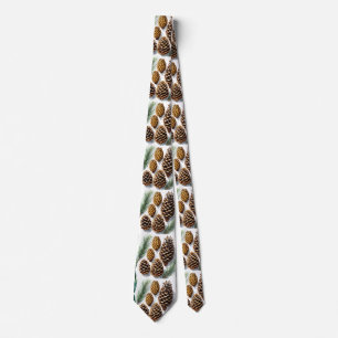 Gräs Cones Watercolor Botanical Art Slips