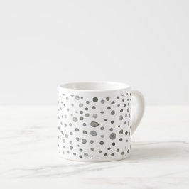 Gräs Confetti Watercolor Dots Espresso Mugg Espressomugg