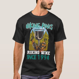 Gräs dricker vin sedan 1994 t shirt