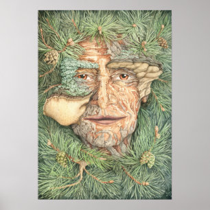 Gräs dryad poster