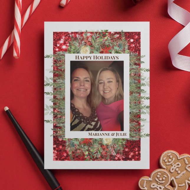 Gräs Evergreen Ram Photo Template Glitter budget Flygblad (Skapare uppladdad)