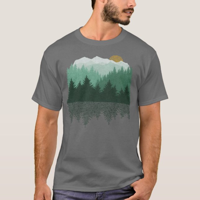 Gräs Forest Dash 2 T Shirt (Framsida)