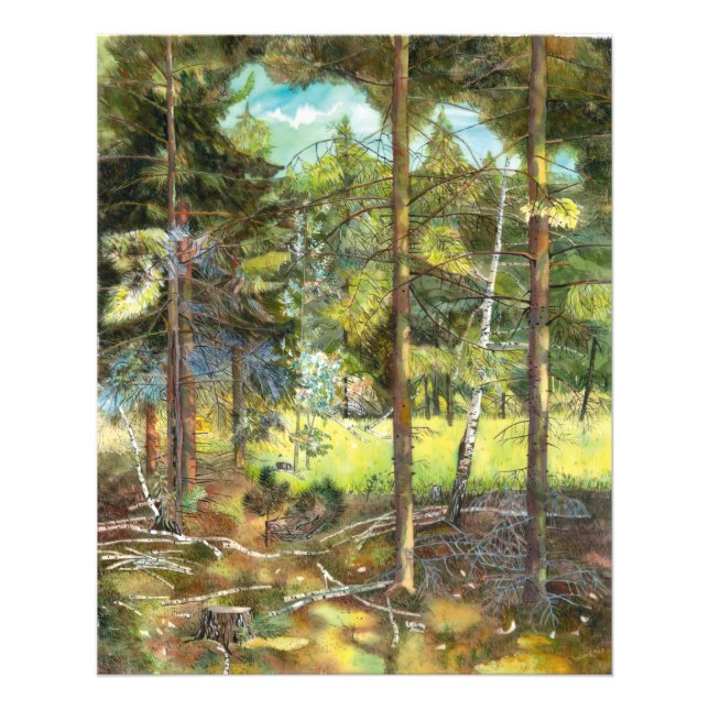 Gräs Fototryck (Framsidan)