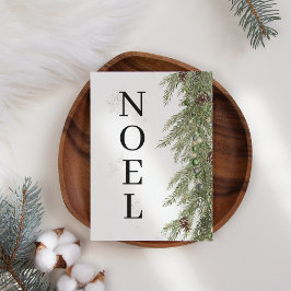 Gräs Garland Noel Business Helgdag Card