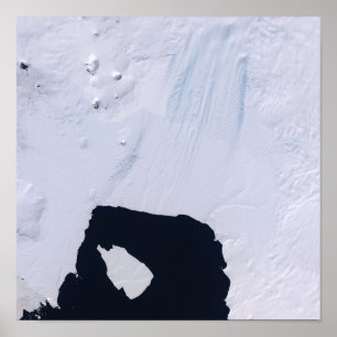 Gräs Glacier Poster
