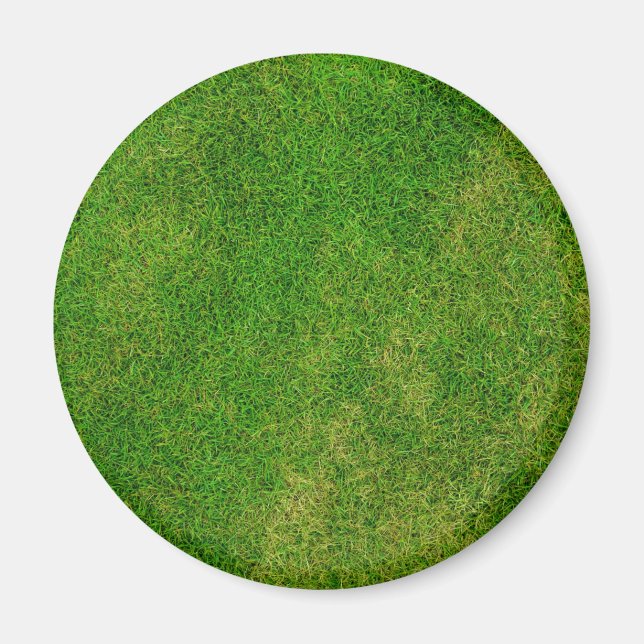 Gras Gräsmatta Magnet (Framsidan)