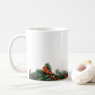 Gräs Gren med Gröntarna Berries Kaffemugg