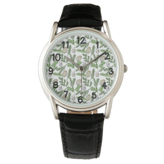 Gräs Grenar Armbandsur (Framsida)