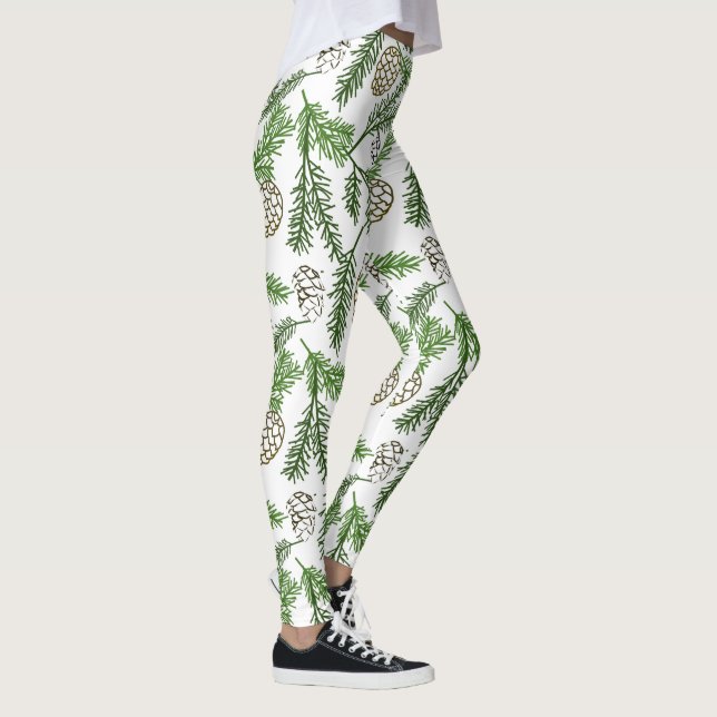 Gräs Grenar Leggings (Höger)