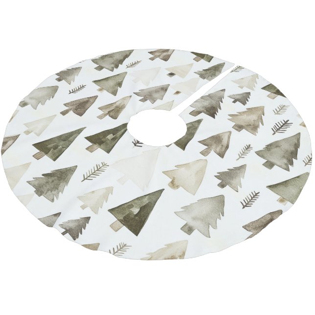 Gräs Grönt Cream Julgranar Julgransmatta Borstad Polyester (Vinklad)